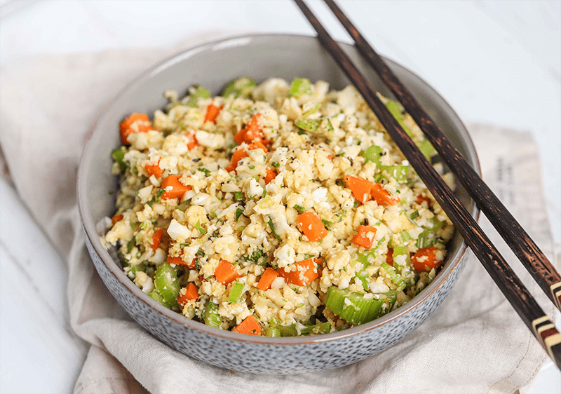 Cauliflower Egg Fried Rice