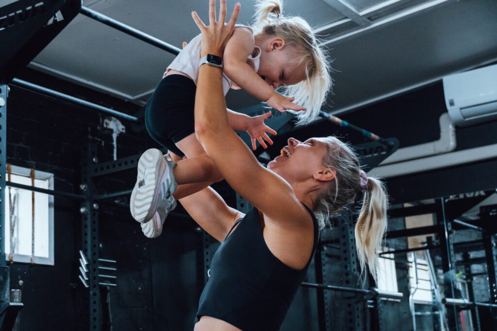 Strength training for parents